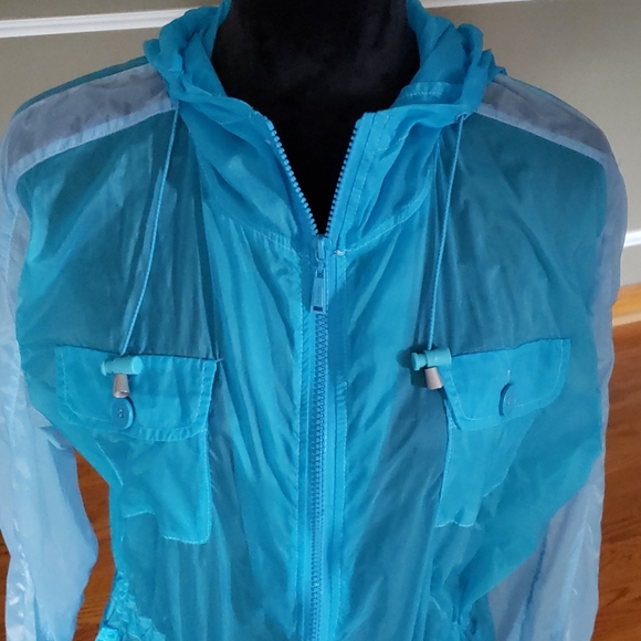 Jou Jou Windbreaker Jacket Size Small - Picture 2 of 10